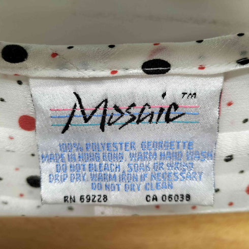 MOSAIC 香港製 フラワープリントワンピース レディース