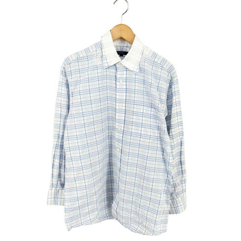 バーバリーロンドン BURBERRY LONDON チェック柄長袖シャツ メンズ import:M