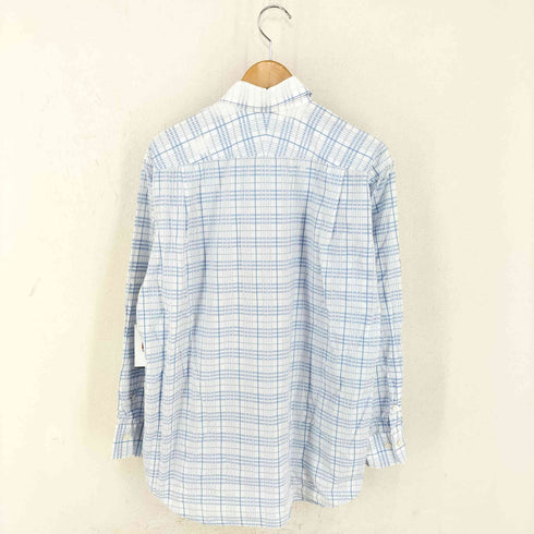バーバリーロンドン BURBERRY LONDON チェック柄長袖シャツ メンズ import:M