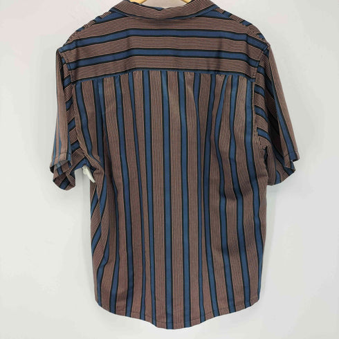 メイデンノワール MAIDEN NOIR ストライプショートスリーブシャツ メンズ