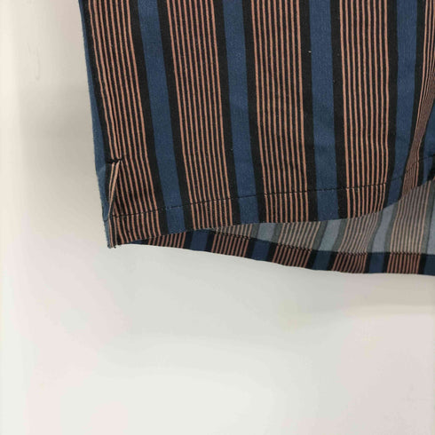 メイデンノワール MAIDEN NOIR ストライプショートスリーブシャツ メンズ