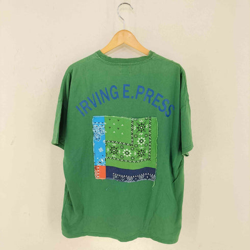ジェイプレス J.PRESS バンダナ刺繍クルーネックTシャツ メンズ import:M