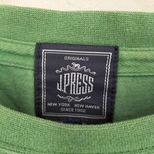 ジェイプレス J.PRESS バンダナ刺繍クルーネックTシャツ メンズ import:M