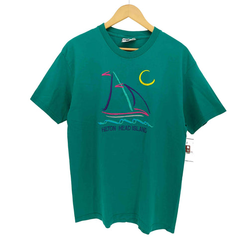 リー Lee 90s USA製 HILTON HEAD ISLAND クルーネックTシャツ メンズ import:L