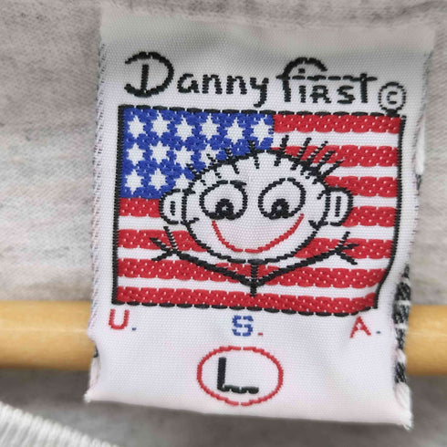 90s DANNY FIRST 霜降り クルーネックTシャツ メンズ JPN:L