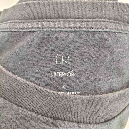 アルテリア ULTERIOR クルーネックポケットTシャツ メンズ JPN:4