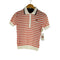 ラコステ LACOSTE S/S ボーダー ポロニット レディース EUR:40