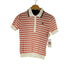 ラコステ LACOSTE S/S ボーダー ポロニット レディース EUR:40