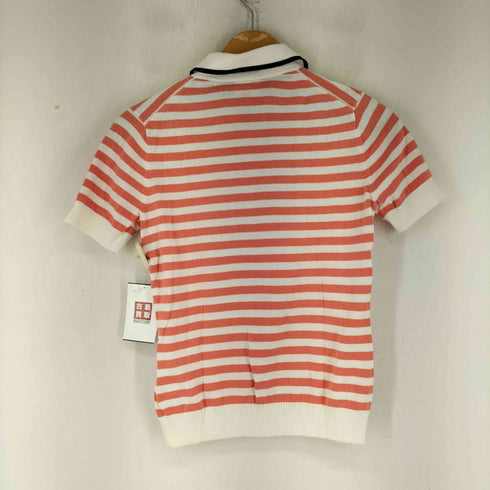 ラコステ LACOSTE S/S ボーダー ポロニット レディース EUR:40