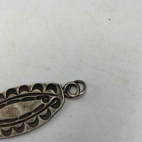 ポロラルフローレン POLO RALPH LAUREN 90S Silver 925 刻印 Native Necklace ネイティブ ネックレス トップ メンズ