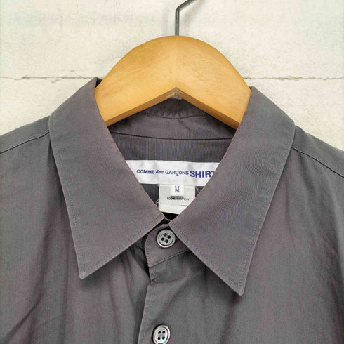 コムデギャルソンシャツ COMME des GARCONS SHIRT FOREVER WIDE CLASSIC コットンポプリンレギュラーカラーシャツ メンズ JPN:M