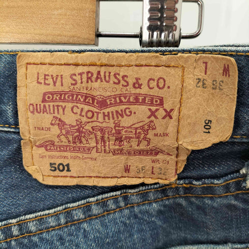 リーバイス Levis スペイン製 501 ボタン裏295 ストレートデニムパンツ メンズ 36/32