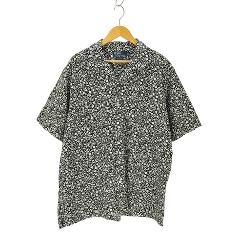 ラルフローレン RALPH LAUREN 90s CLAYTON 総柄 開襟シャツ メンズ JPN:XL