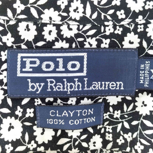 ラルフローレン RALPH LAUREN 90s CLAYTON 総柄 開襟シャツ メンズ JPN:XL