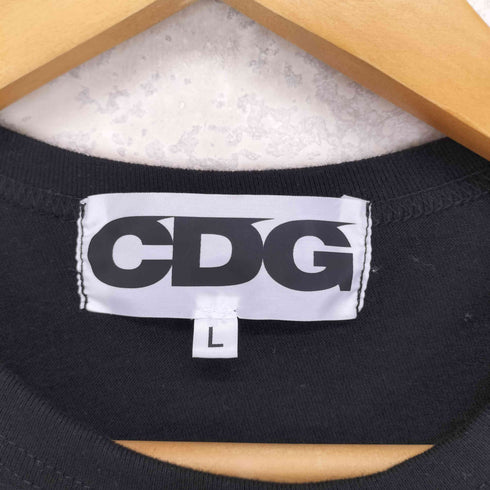 シーディージーコムデギャルソン CDG COMME des GARCONS AD2023 フロントプリントクルーネックTシャツ メンズ JPN:L