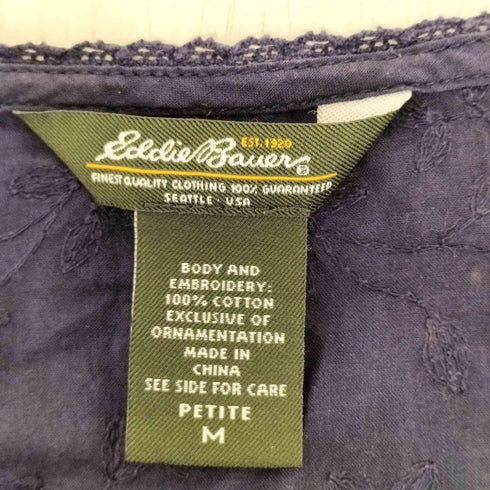 エディーバウアー Eddie Bauer 刺繍ブラウス レディース import:M