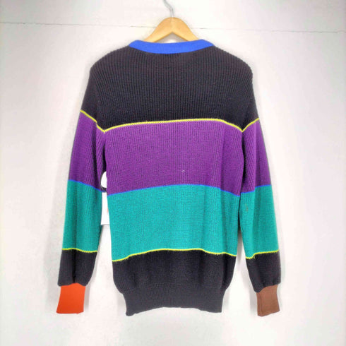 MICMAC MADE IN FRANCE マルチカラーニット メンズ
