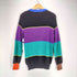 MICMAC MADE IN FRANCE マルチカラーニット メンズ