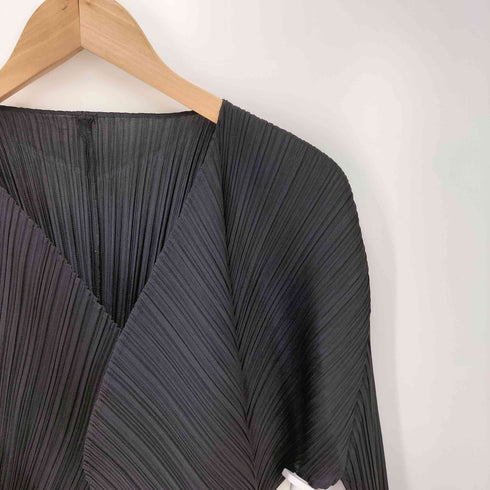 プリーツプリーズイッセイミヤケ PLEATS PLEASE ISSEY MIYAKE 08SS Pleats Cardigan プリーツ カーディガン レディース JPN:3