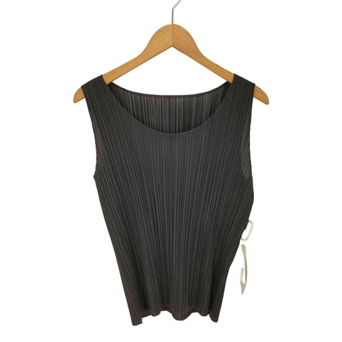 プリーツプリーズイッセイミヤケ PLEATS PLEASE ISSEY MIYAKE Pleats Top プリーツ スリーブレス トップ レディース JPN:3