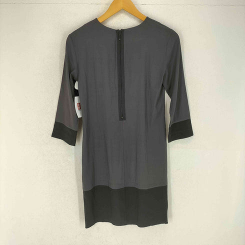 アルマーニエクスチェンジ ARMANI EXCHANGE バックジップ バイカラーワンピース レディース 0