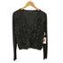 NANETTE LEPORE フラワー テクスチャ ニット カーディガン レディース import:M