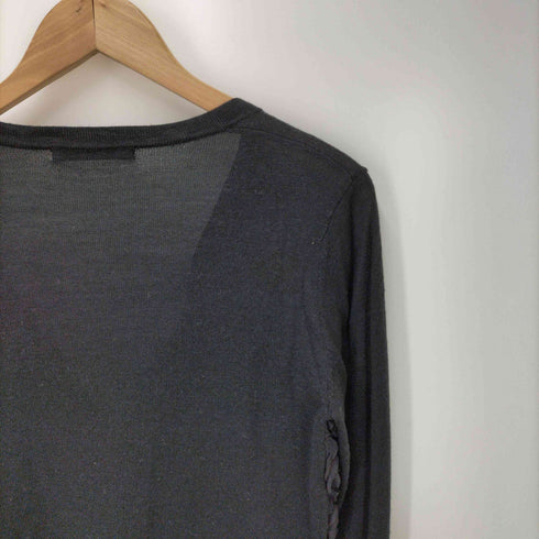 NANETTE LEPORE フラワー テクスチャ ニット カーディガン レディース import:M