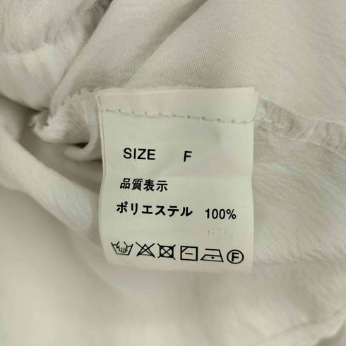 フリル加工 ブラウス レディース
