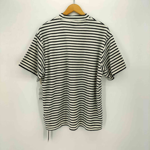 ノーティカ NAUTICA ビックシルエット パイル ポケットTシャツ ボーダー柄 メンズ import:M