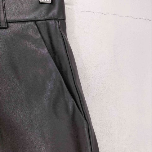 ザラ ZARA フェイクレザーショートパンツ レディース JPN:XS