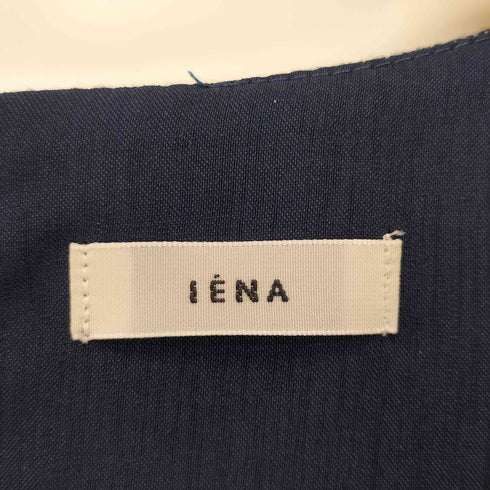 イエナ IENA 22SS デニム ライク スクエア ショルダー オールインワン レディース 38