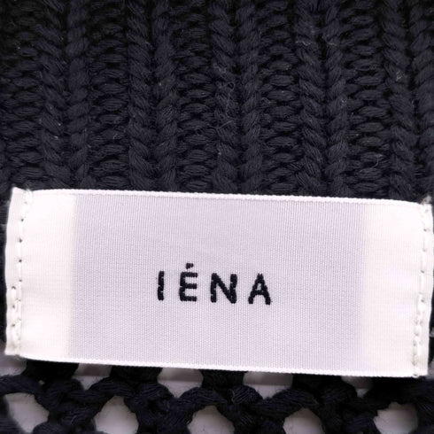 イエナ IENA 22SS テープ コットン メッシュ プルオーバー レディース FREE