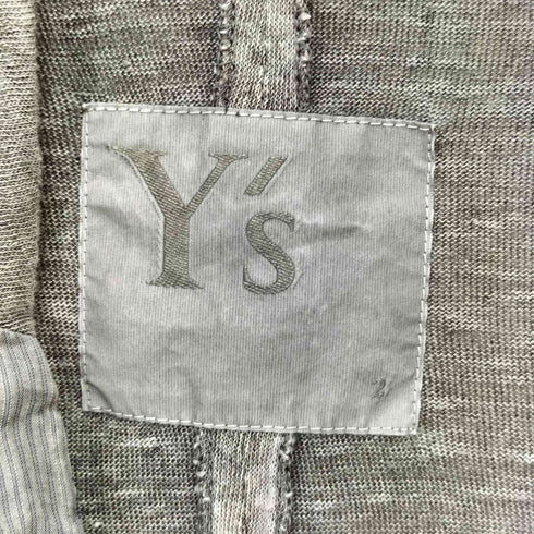 ワイズ Ys 異素材 切り替え ショールカラー カーディガン メンズ JPN:2