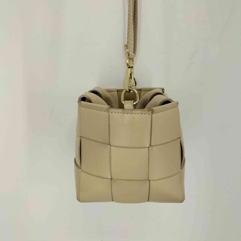 メゾンヴァンサン maison vincent 2wayレザーバケットバッグ レディース