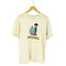 ジャーナルスタンダード JOURNAL STANDARD 笑衣 フロントプリントクルーネック半袖Tシャツ メンズ