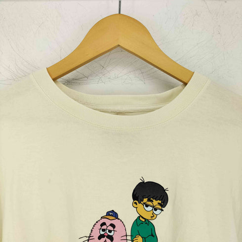 ジャーナルスタンダード JOURNAL STANDARD 笑衣 フロントプリントクルーネック半袖Tシャツ メンズ