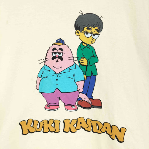 ジャーナルスタンダード JOURNAL STANDARD 笑衣 フロントプリントクルーネック半袖Tシャツ メンズ