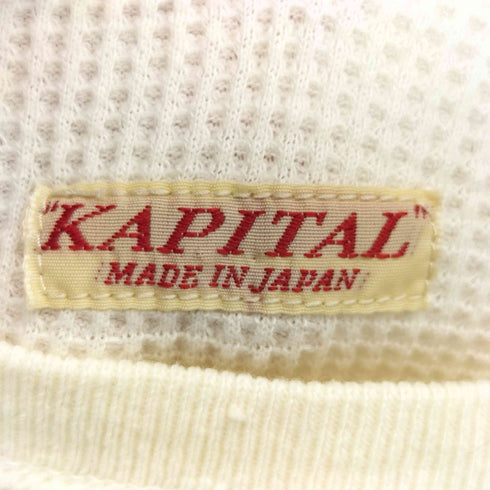 キャピタル KAPITAL フレアスリーブ カットオフサーマル メンズ JPN:1