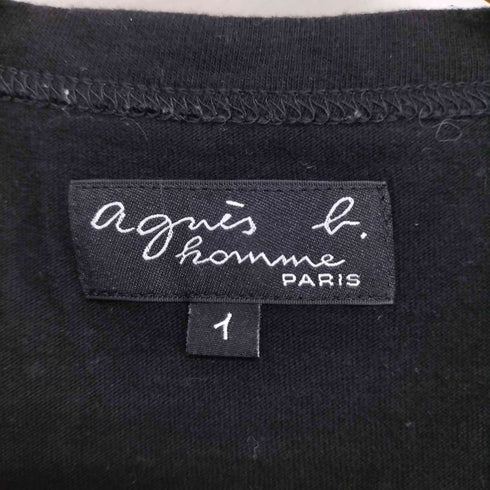 アニエスベーオム Agnes b.homme ロゴプリント Tシャツ メンズ 1