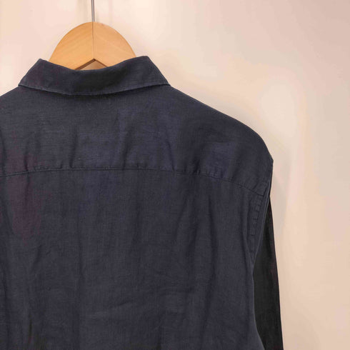 セオリー theory IRVING OE A RELAXED LINEN リネン L/S レギュラーカラー シャツ メンズ JPN:M