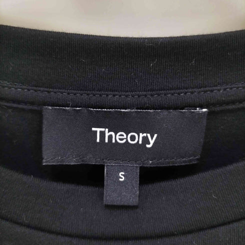 セオリー theory 24AW ST SHIRT TAIL TOP J クルーネック L/S Tシャツ レディース JPN:S