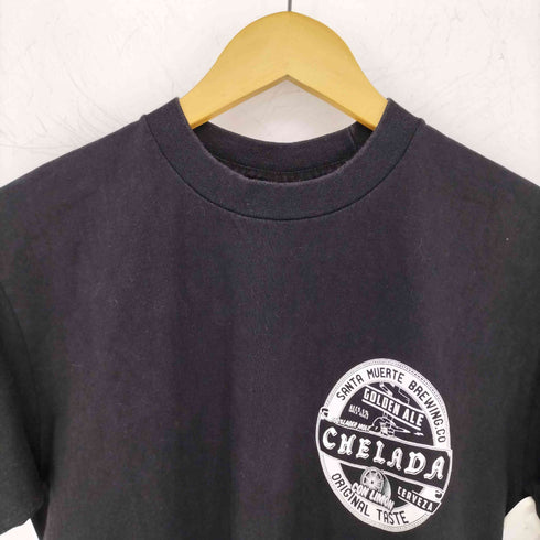 プロクラブ PRO CLUB CHELADA 両面プリントクルーネック半袖Tシャツ メンズ M