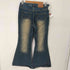 COMYCOM USED加工 ベルボトムデニムパンツ メンズ 34/32