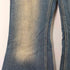 COMYCOM USED加工 ベルボトムデニムパンツ メンズ 34/32