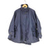 ザラ ZARA ZW COLLECTION タブ付きケープジャケット レディース import:M