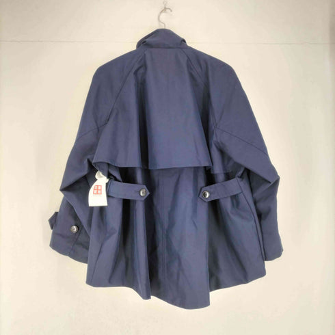 ザラ ZARA ZW COLLECTION タブ付きケープジャケット レディース import:M
