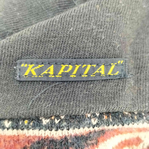 キャピタル KAPITAL ネイティブ柄 ヘッドギア ターバン レディース