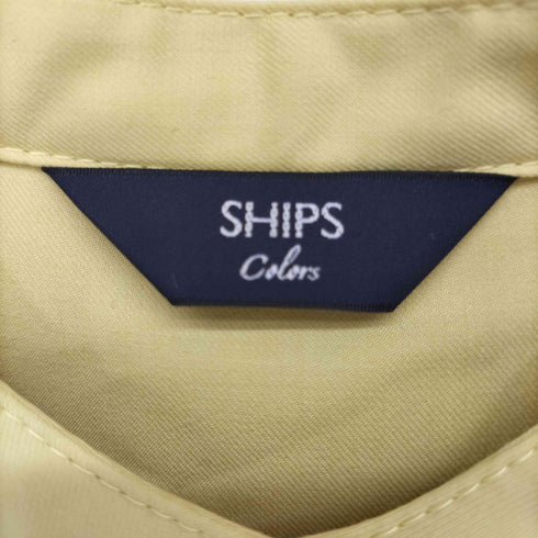 シップスカラーズ SHIPS Colors 22AW TR レイヤード シャツ ワンピース レディース