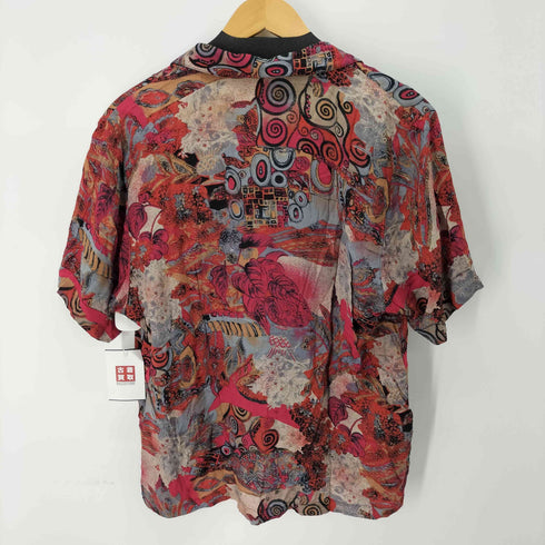 S/S 総柄オープンカラーシャツ メンズ EUR:46