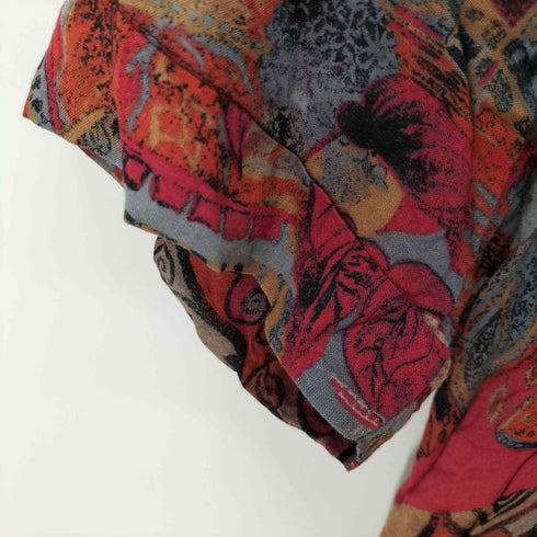 S/S 総柄オープンカラーシャツ メンズ EUR:46